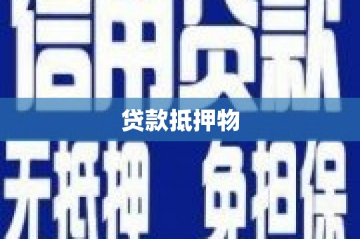 花都贷款抵押物