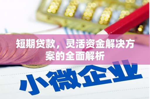 花都短期贷款，灵活资金解决方案的全面解析
