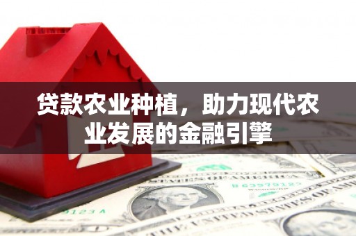 花都贷款农业种植，助力现代农业发展的金融引擎