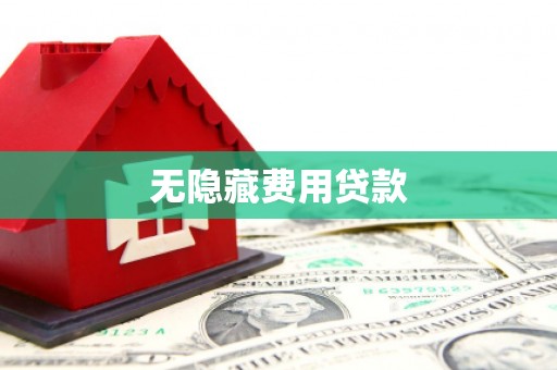 花都无隐藏费用贷款