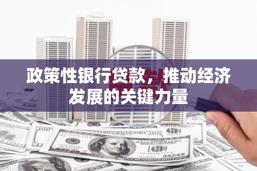 花都政策性银行贷款，推动经济发展的关键力量