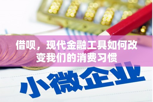 花都借呗，现代金融工具如何改变我们的消费习惯