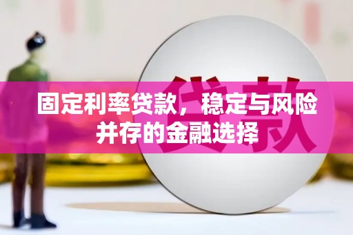 花都固定利率贷款，稳定与风险并存的金融选择