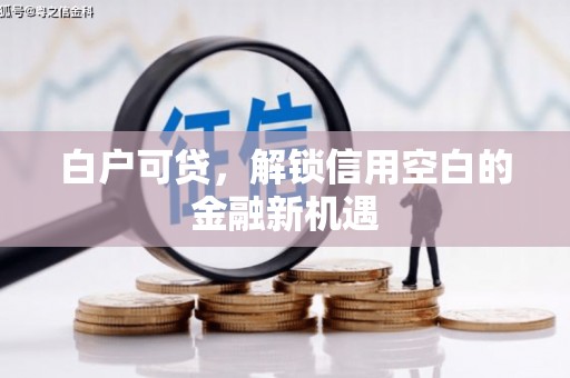 花都白户可贷，解锁信用空白的金融新机遇