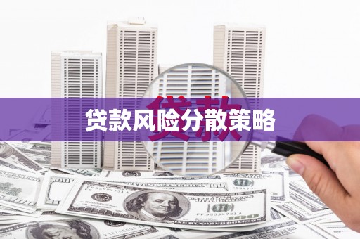 花都贷款风险分散策略