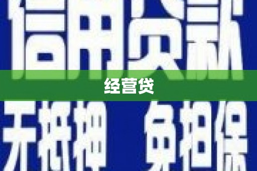 花都经营贷