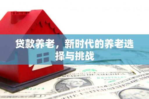 花都贷款养老，新时代的养老选择与挑战