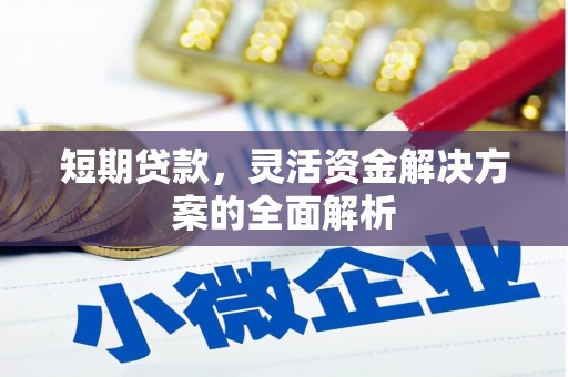 花都短期贷款，灵活资金解决方案的全面解析