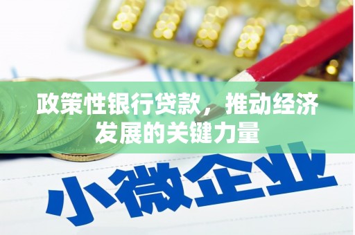花都政策性银行贷款，推动经济发展的关键力量
