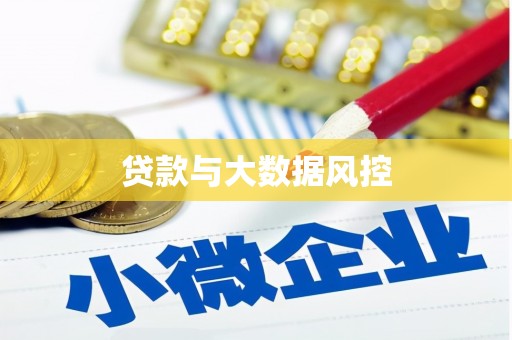 花都贷款与大数据风控